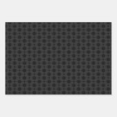 Chinees patroonzwart inpakpapier vel (Voorkant 3)