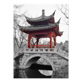Chinees paviljoen foto afdruk (Voorkant)