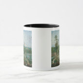 Chinees paviljoen in een Engelse tuin, 18e eeuw Mok (Midden)