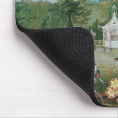 Chinees paviljoen in een Engelse tuin, 18e eeuw Muismat (Hoek)