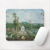 Chinees paviljoen in een Engelse tuin, 18e eeuw Muismat (Met muis)