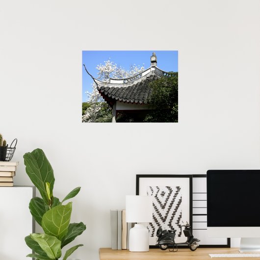 Chinees paviljoen poster (Thuiskantoor)