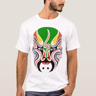 Chinees peukopera-masker - Pop T-shirt