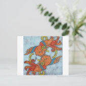 Chinees Phoenix Briefkaart (Staand voorkant)