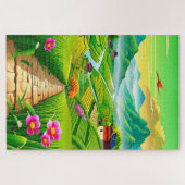 Chinees platteland legpuzzel (Horizontaal)