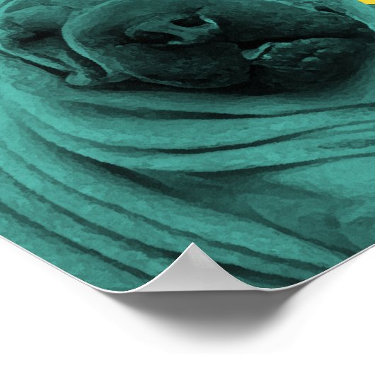 Chinees Pop-art Poster van Shar-Pei (Hoek)