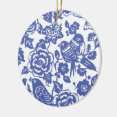 Chinees Porcelain Pattern II Keramisch Ornament (Links)