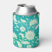 Chinees porselein bloemige Waterverf Blikjeskoeler (Blikje Voorkant)