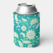 Chinees porselein bloemige Waterverf Blikjeskoeler (Blikje Achterkant)