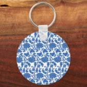 Chinees porseleinpatroon sleutelhanger (Voorkant)