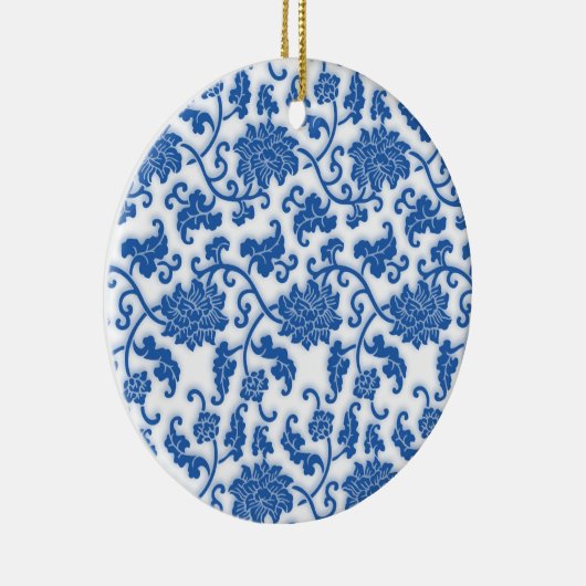 Chinees porseleinspatroon keramisch ornament (Rechts)