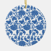 Chinees porseleinspatroon keramisch ornament (Voorkant)