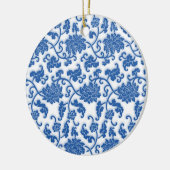 Chinees porseleinspatroon keramisch ornament (Links)