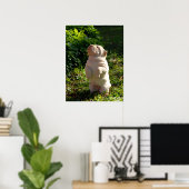 Chinees Poster met Shar-pei Puppy (Thuiskantoor)
