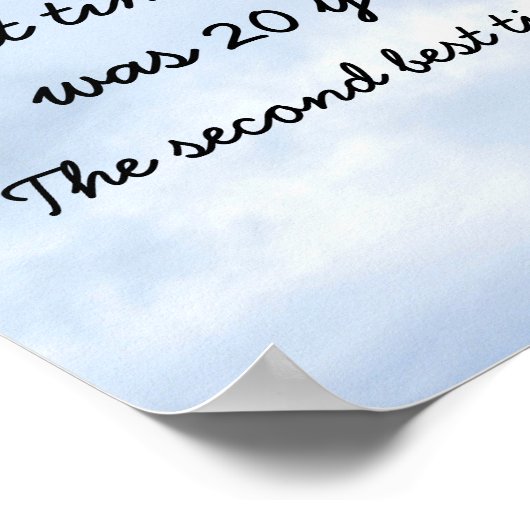 Chinees Poster Proverb (Hoek)