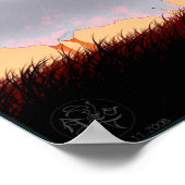 Chinees Poster van Zodiac Sheep (Hoek)