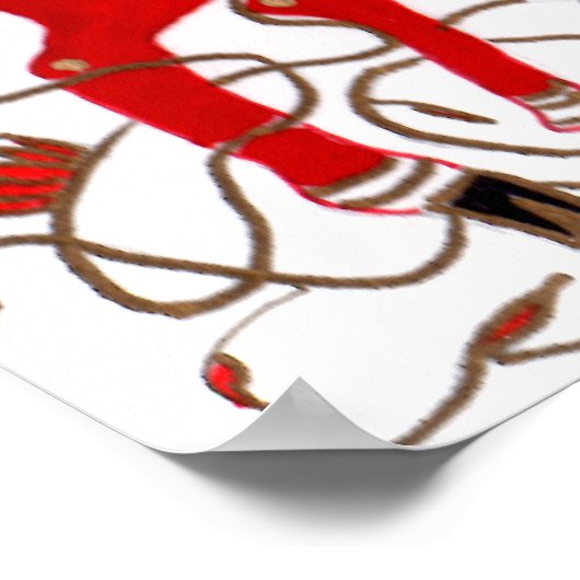 Chinees Poster voor schapenoorts (Hoek)