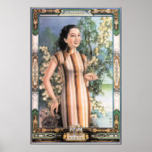Chinees Poster voor Vrouw Cigarette en  Shanghai (Voorkant)
