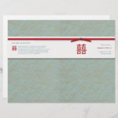 Chinees programma voor dubbelzinnig geluk Printabl (Voorkant / Achterkant)