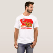 Chinees propagandaposter t-shirt (Voorkant volledig)