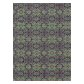 Chinees Qing Dynasty Flower Brocade Pattern Tafelkleed (Voorkant)