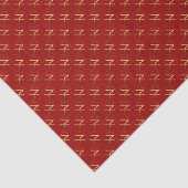 Chinees Rat Year Gold Ideogram Zodiac Birthday TsP Tissuepapier (Detail)