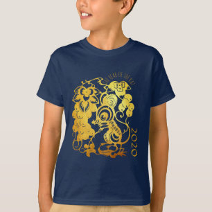 Chinees rattenjaar 2020 Grafiek Kind B T-shirt