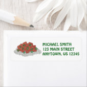 Chinees Restaurant General Tso's Chicken Address Etiket (Insitu)