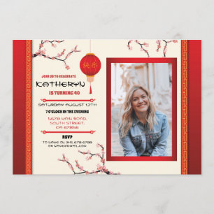 Chinees restaurant op Birthday party: wegnemen fot Kaart