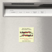 Chinees restaurant/Takeaway fridge magnet (Insitu (Vaatwasser))