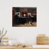 Chinees restaurant van John Sloan Poster (Keuken)