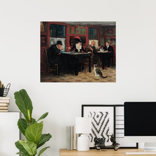 Chinees restaurant van John Sloan Poster (Thuiskantoor)