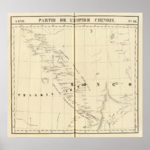 Chinees rijk, Azië 46 Poster