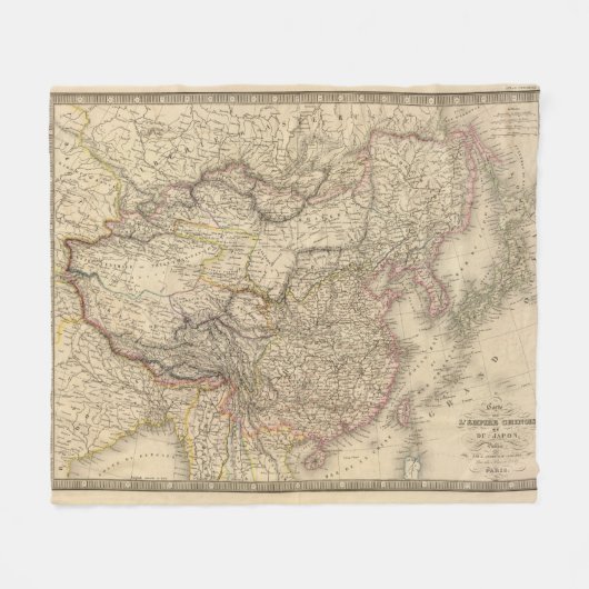 Chinees rijk, Japan Fleece Deken (Voorkant (Horizontaal))