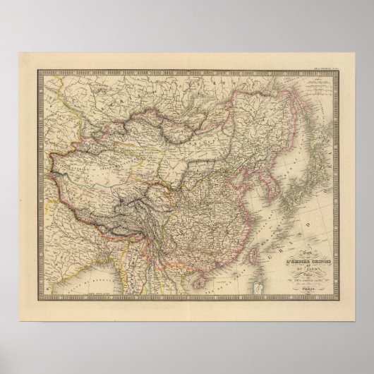 Chinees rijk, Japan Poster (Voorkant)