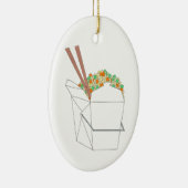 Chinees rijstbuskruid (met ritssluiting) keramisch ornament (Rechts)