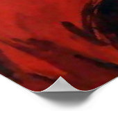 Chinees Rode Leger Poster (Hoek)