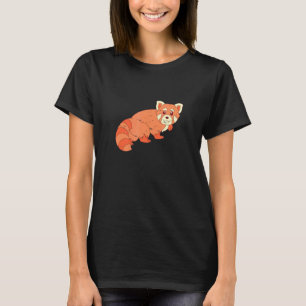 Chinees Rode Panda Wildlife Forest Animal China Ro T-shirt