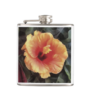 Chinees Roos Vloeiende artistieke Floral Bloom Heupfles