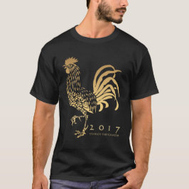 Chinees Rooster aangepast jaar Zodiac Birthday M T T-shirt