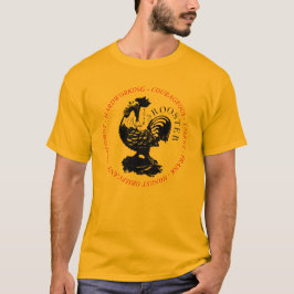 Chinees rooster Jaar persoonlijkheid Zodiac Birthd T-shirt