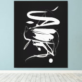 Chinees schilderachtig schilderij met opdruk canvas afdruk (Insitu (Houten vloer))