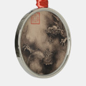 Chinees schilderen voor dragojaar 2024 R Ornament (Rechts)