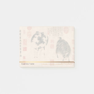 Chinees schilderij Ram Geit Maanjaar Zodiac Postit Post-it® Notes