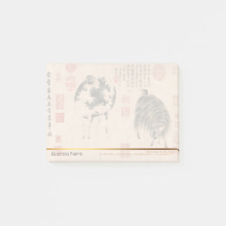 Chinees schilderij Ram Geit Maanjaar Zodiac Postit Post-it® Notes