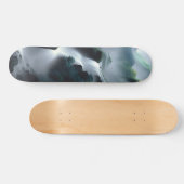 Chinees schilderij van een waterval persoonlijk skateboard (Horizontaal)
