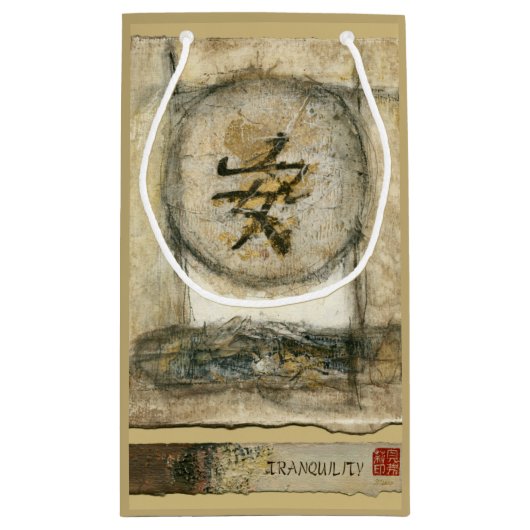 Chinees schilderij van Mauro Klein Cadeauzakje (Achterkant)