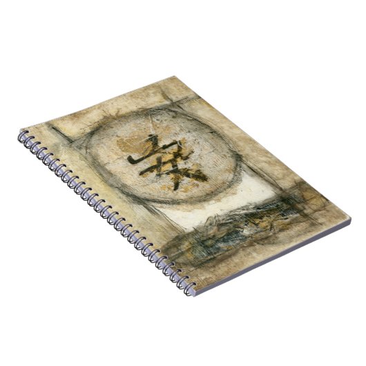 Chinees schilderij van Mauro Notitieboek (Rechterzijde)