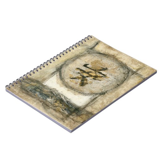 Chinees schilderij van Mauro Notitieboek (Linkerzijde)