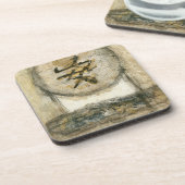 Chinees schilderij van Mauro Onderzetter (Linkerzijde)